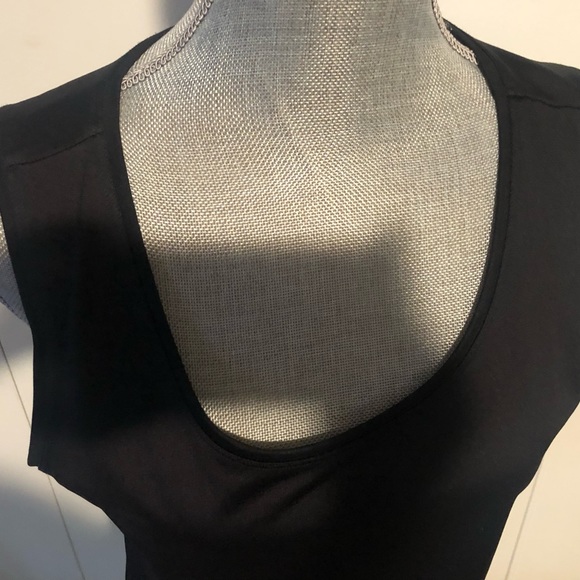 🕚 DANA BUCHMAN TANK TOP BLACK  SIZE MED - Picture 6 of 7